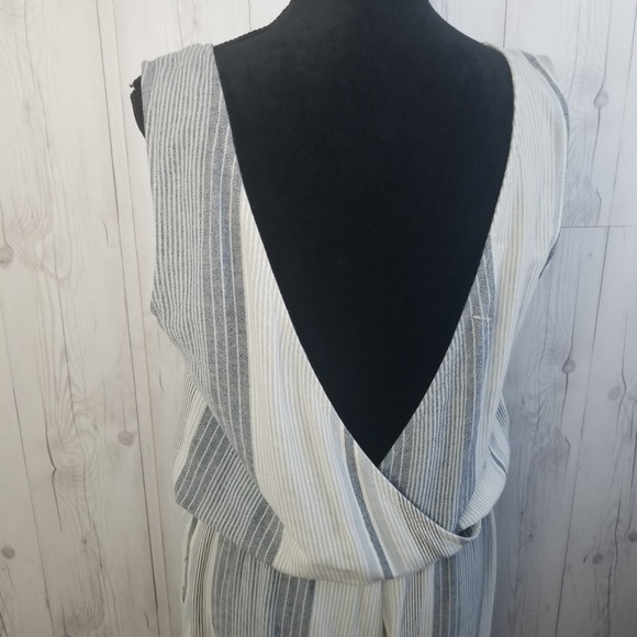 Cloth & Stone • Cropped Wide-Leg Jumpsuit • SZ L - Picture 4 of 6